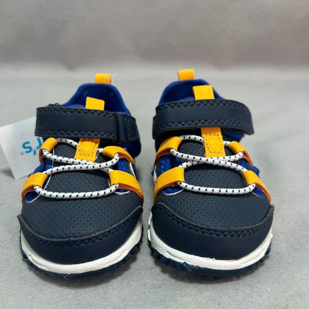 Carter's Metheor Toddler Sneaker Sandals Navy Blue Orange by Athletic Outdoor 4M